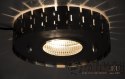 Srebrny plafon industrialny do Loftu Pubu Klubu Baru plafoniera design