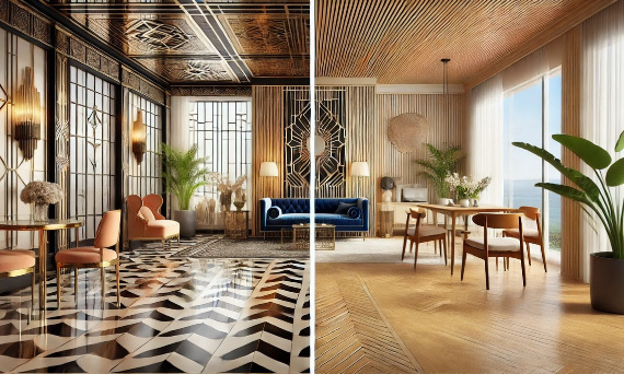 Art Deco vs Mid-Century Modern – co je łączy, a co dzieli?