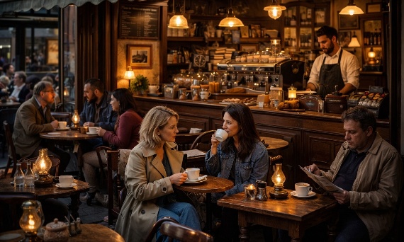 Nostalgiczna kawiarnia – dlaczego antyki tworzą klimat, którego nie da się podrobić?