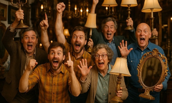 Sklep z antykami i starociami – komedia pomyłek, humor klientów i piękno dawnych epok