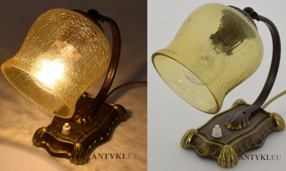 Odkrywając Piękno Oryginalnych Lamp Art Deco z Kloszem Crackle