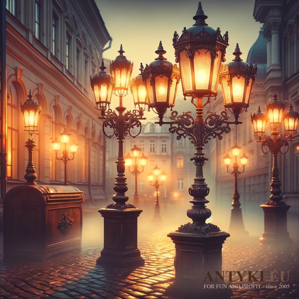 Romantyczne lampy z dawnych lat
