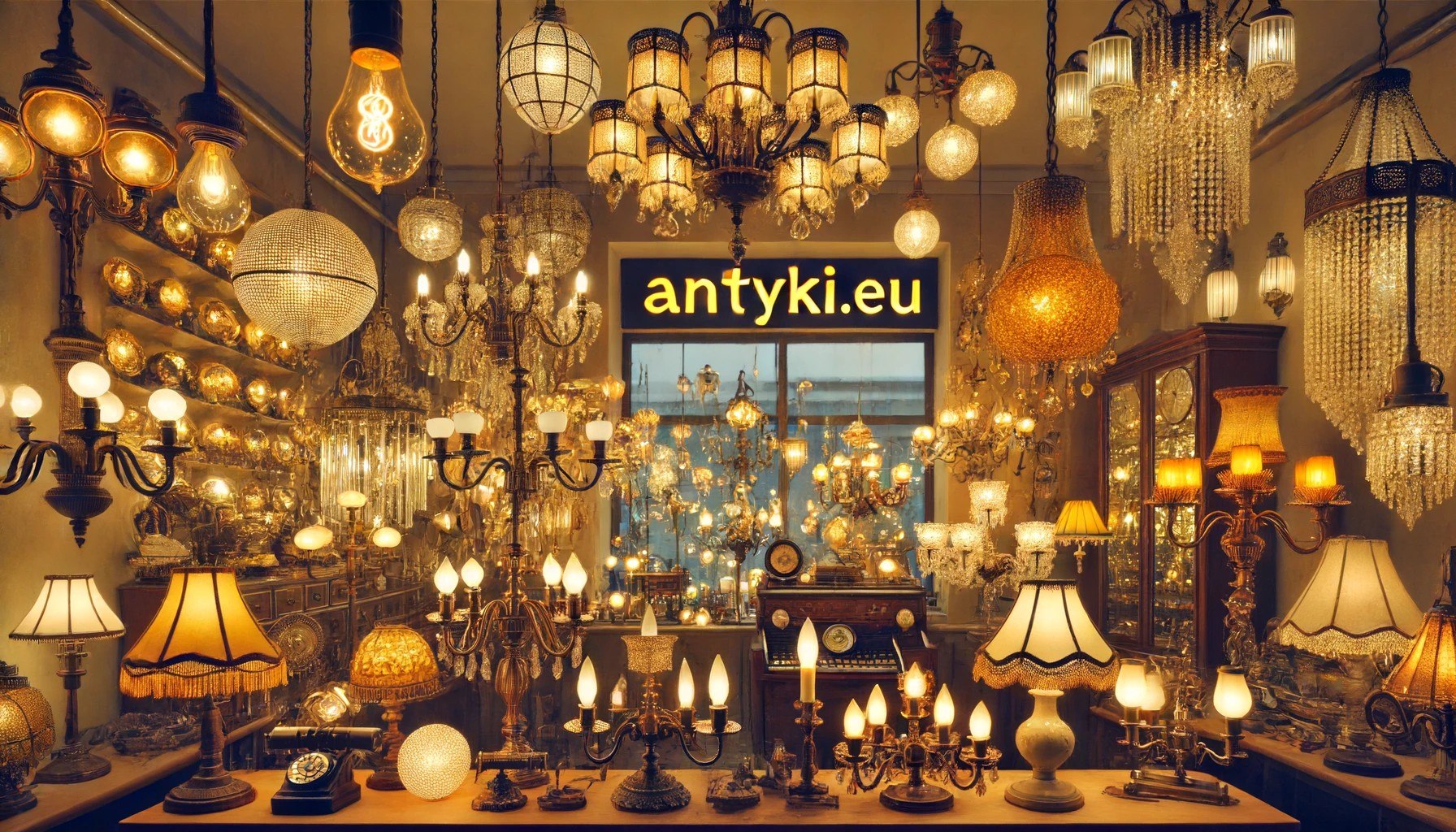 antyki.eu sklep z lampami retro vintage