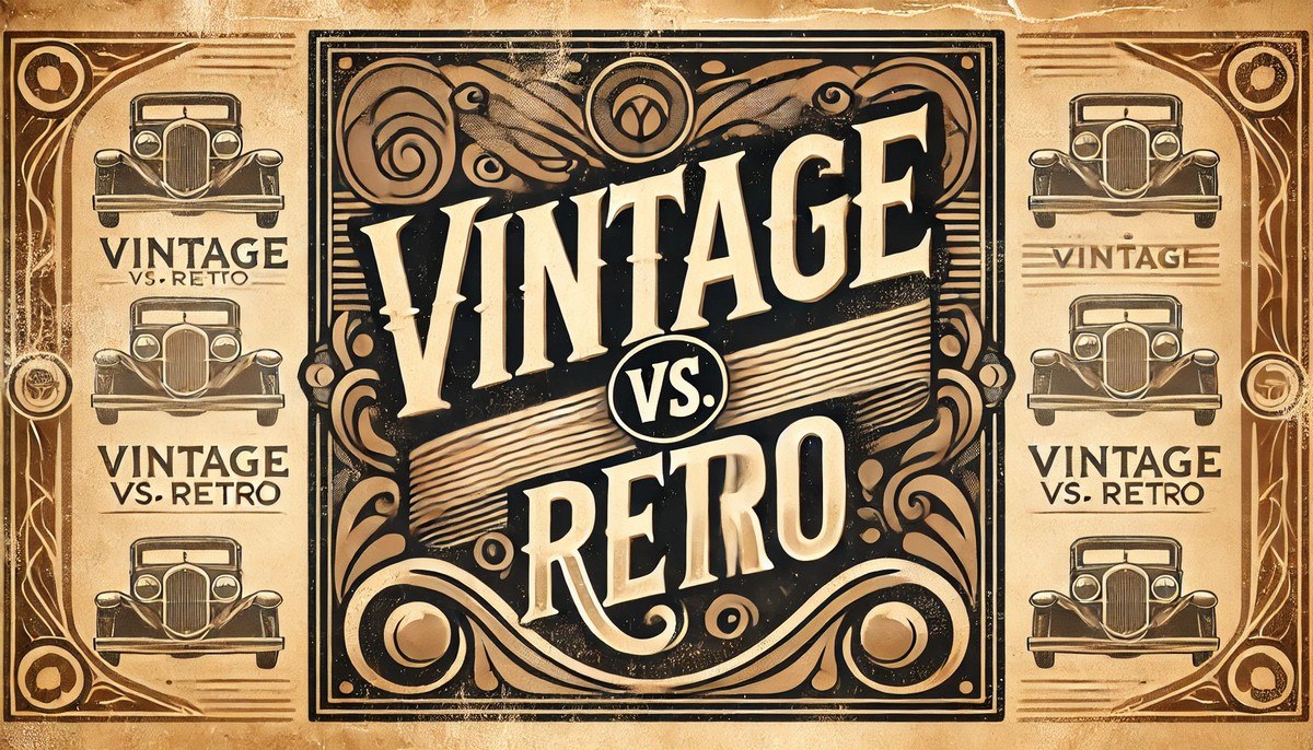 Vintage vs Retro