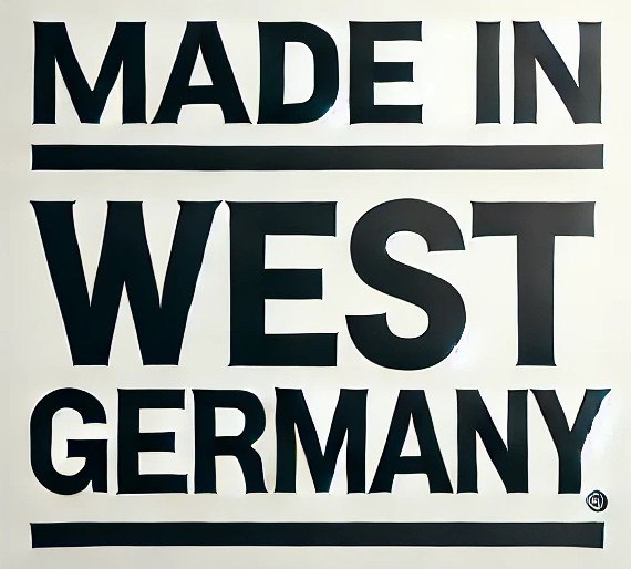 made in west germany