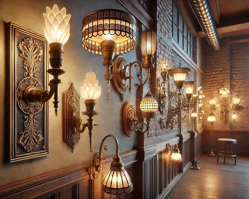 kinkiety i lampy ścienne