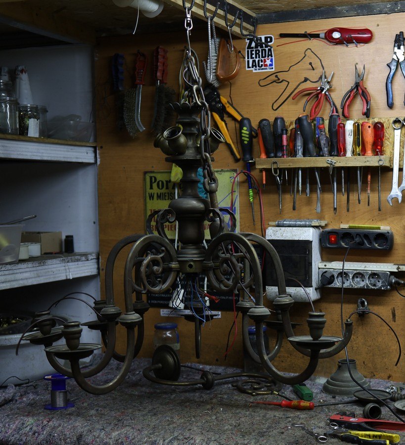 kościelne żyrandole oryginalne