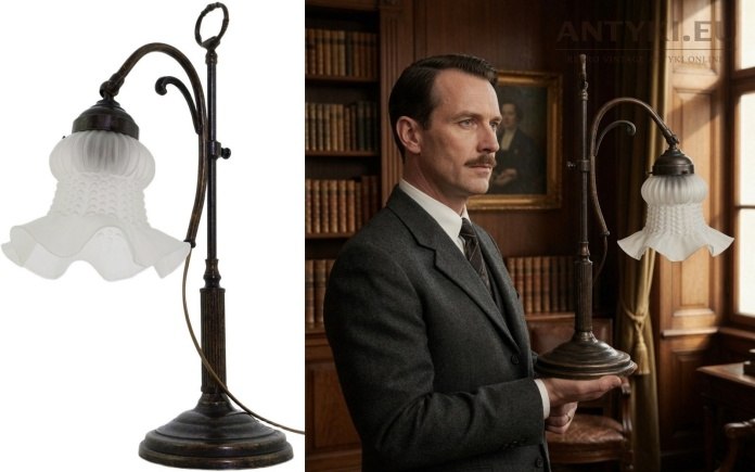 stara lampa ze strychu